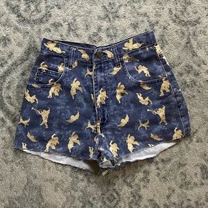 1990s High Waist Cherub Shorts